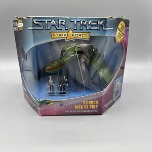 1997 Playmates Star Trek Strike Force Klingon Bird Of Prey Collector Edition R10